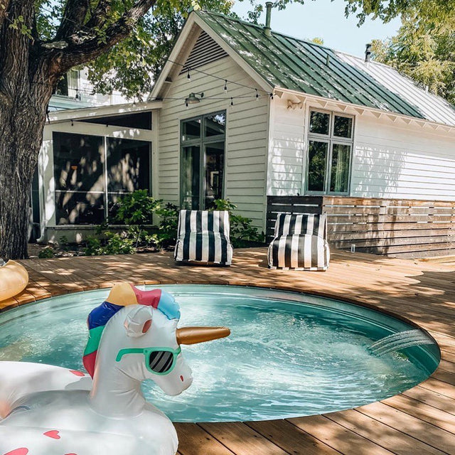 Piscine rotonde in acciaio