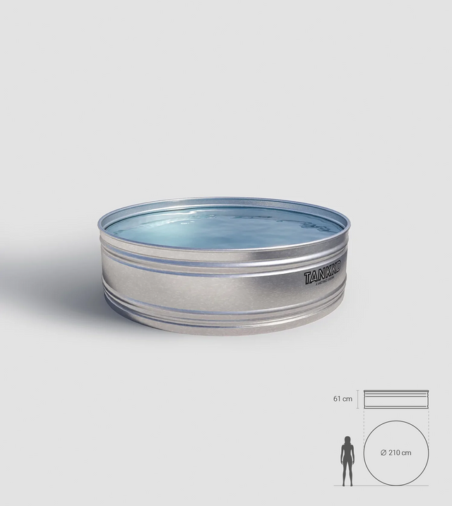 Piscina rotonda Ø 180/210cm